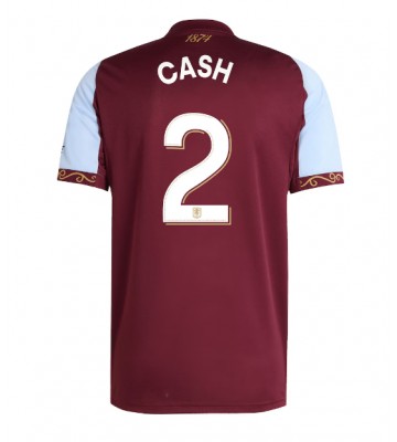 Aston Villa Matty Cash #2 Replica Home Stadium Shirt 2025-26 Short Sleeve